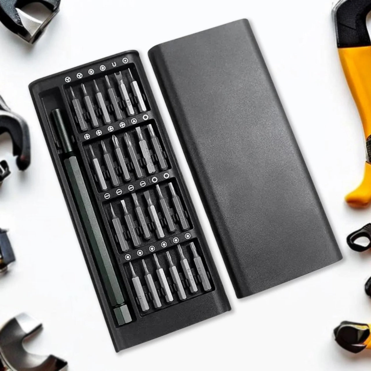 Aluminium 24 in 1 Precision Screwdriver Set, Screwdriver Tool Set (24 Pcs Set)